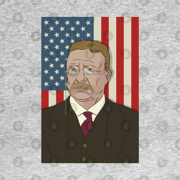 Theodore Roosevelt Campaign Poster _ Ready by Vector Deluxe